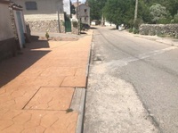 Imagen de una de las calles en las que se renovará la red de agua.