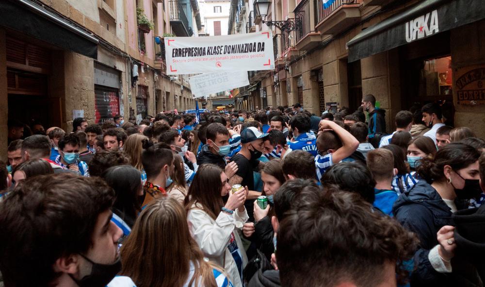 Incidentes en Bilbao por la Final de la Copa del Rey