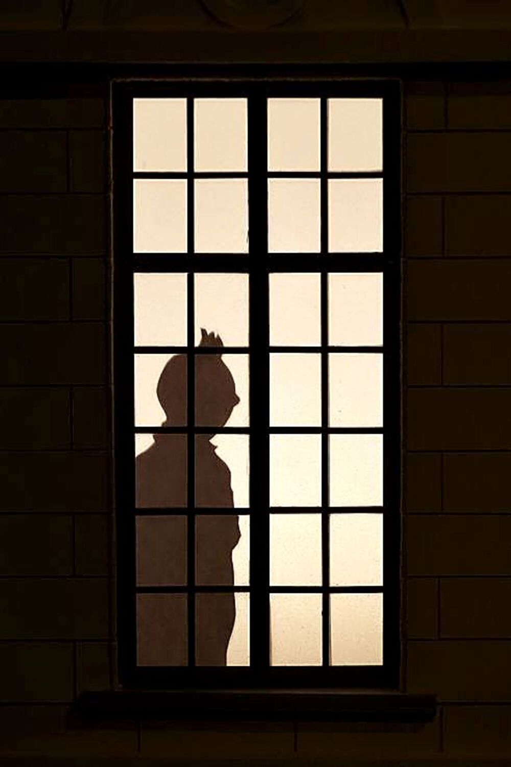 El perfil de Tintín es reconocible a simple vista hasta para quienes no han leído sus viñetas