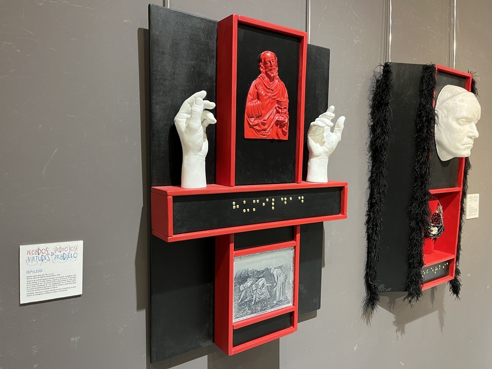 La exposición puede visitarse en la sala de arte Antonio Buero Vallejo de la sede de la Junta de Comunidades en Guadalajara.