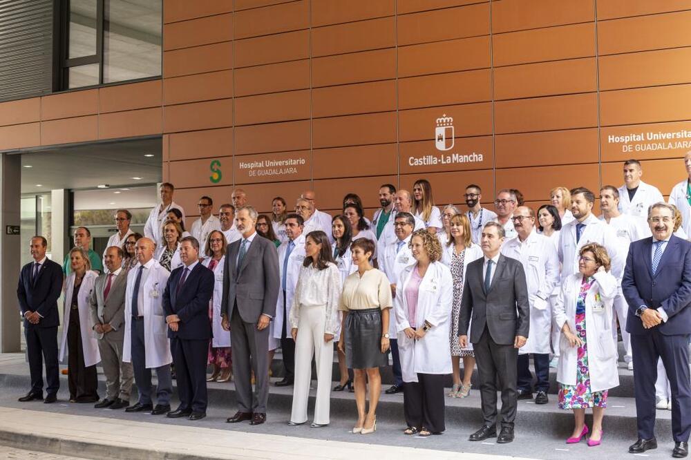 Los Reyes de España inauguran el Hospital Universitario de Guadalajara