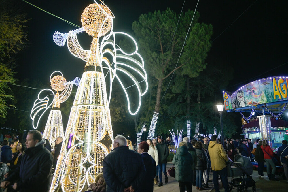 Imágenes de la luces navideñas de Guadalajara.