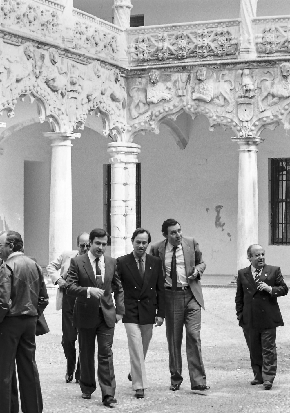 Primera visita del Presidente Municipal de Guadalajara-Jalisco a la Guadalajara castellana después del hermanamiento.