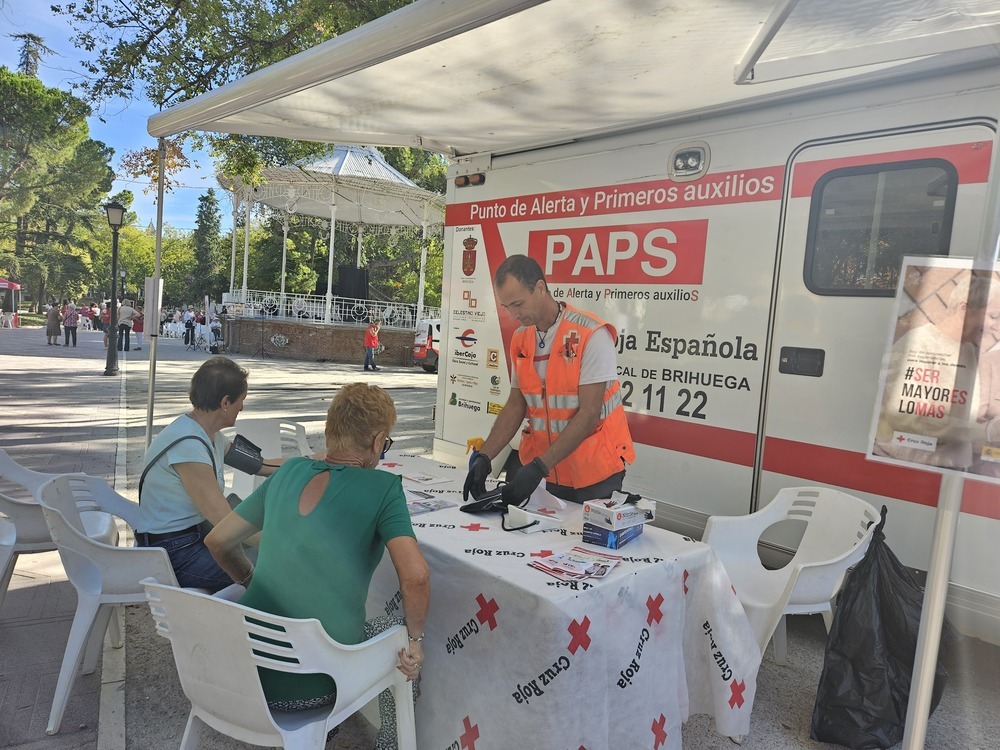 Cruz Roja celebra en La Concordia el Día de los Mayores 