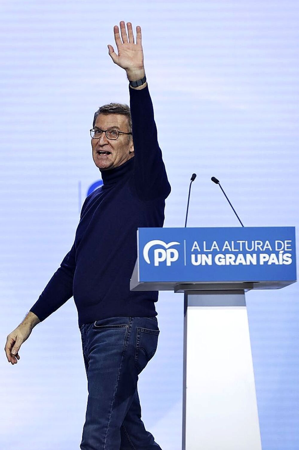 Feijóo lidera hoy un PP «unido e ilusionado».
