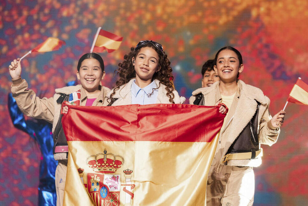 Espanha perto da vitória no Junior Eurovision
