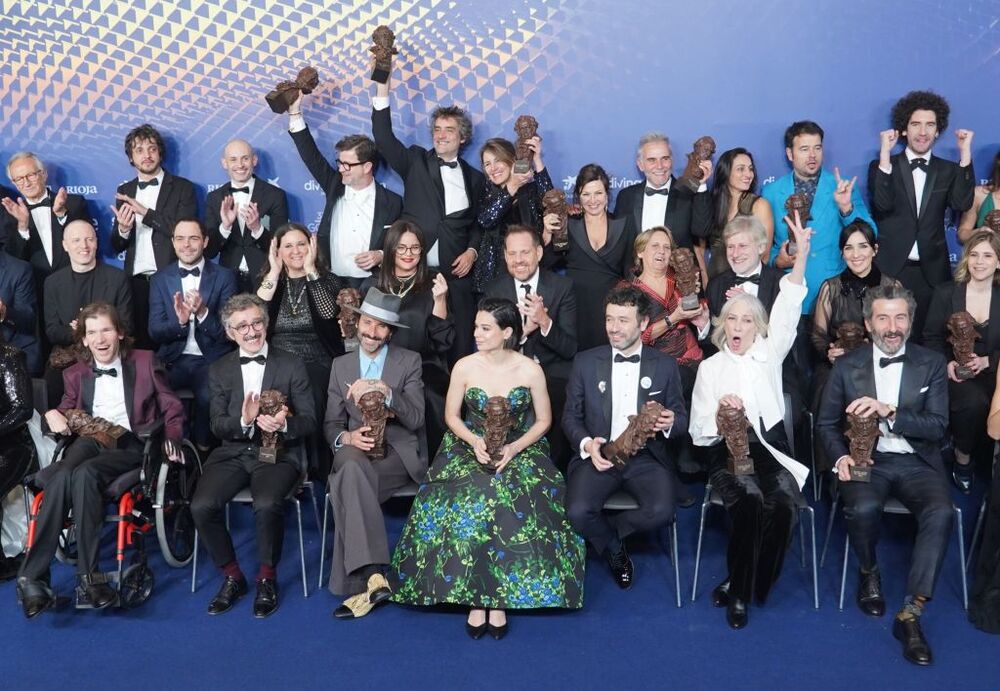 Foto de los premiados de los Premios Goya 2023  / EUROPA PRESS