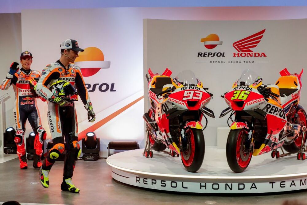 Presentación oficial del equipo Repsol Honda en Madrid para el campeonato del mundo de MotoGP de 2023  / EDUARDO OYANA