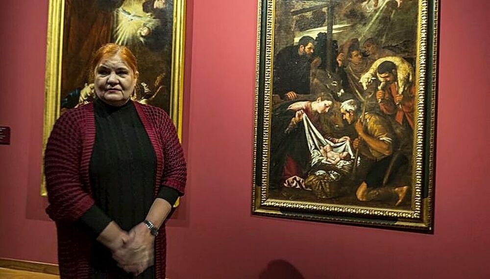 Rosa Becerril, comisaria de la exposición temporal del Museo del Greco. 