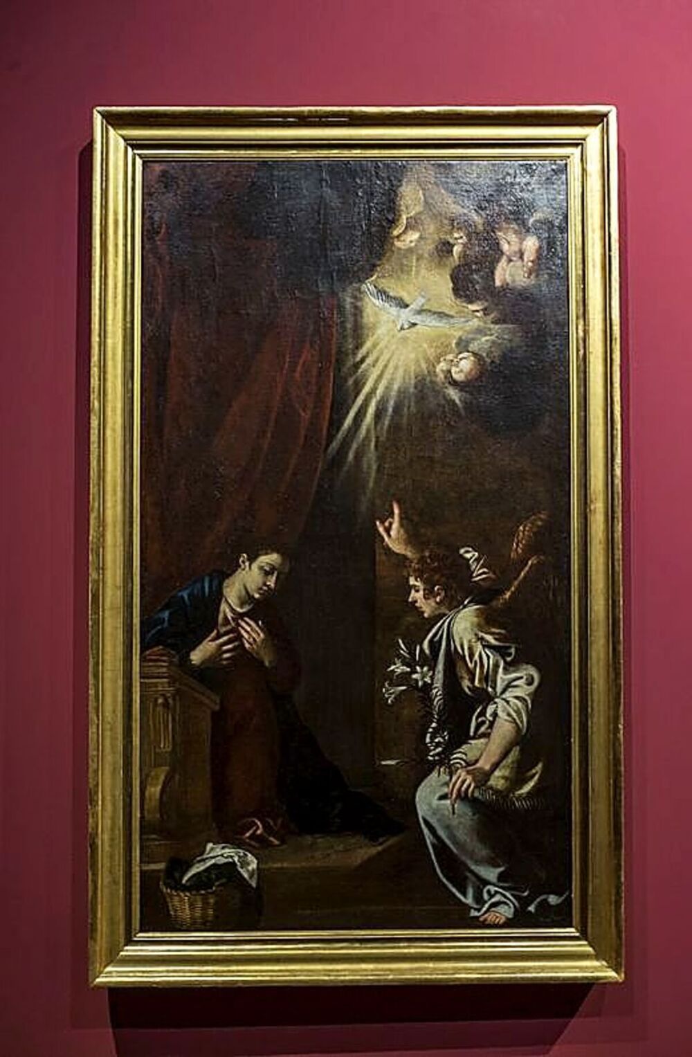 La Adoración de los Pastores y La Anunciación, lienzos de Pedro Orrente. 