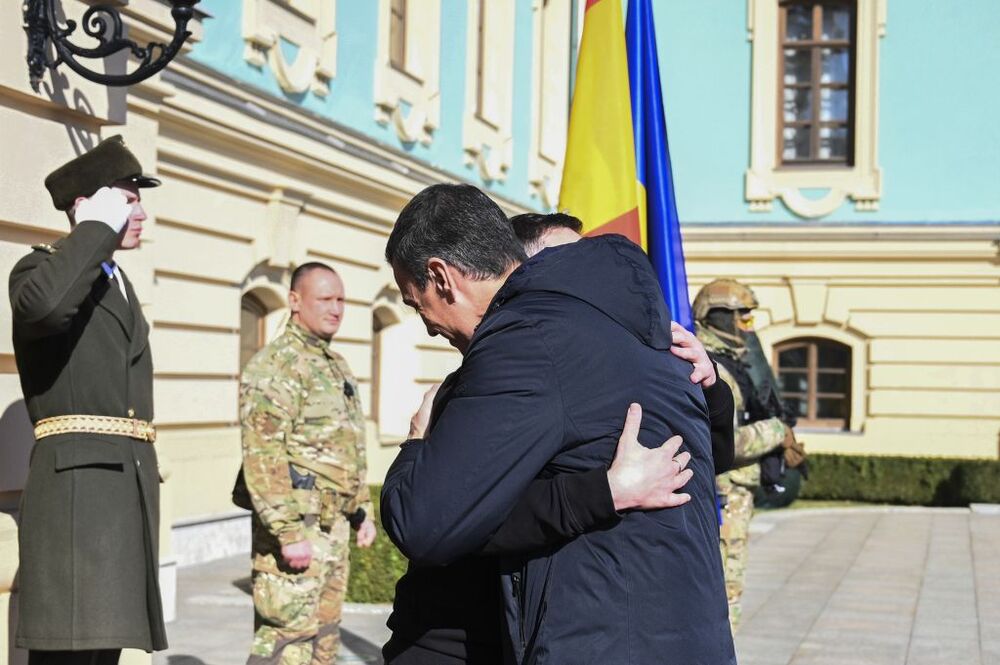 La visita de Sánchez a Ucrania, la segunda desde el inicio de la guerra  / MONCLOA/BORJA PUIG DE LA BELLACASA
