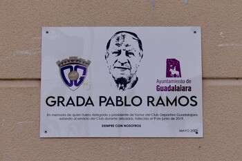 El Escartín ya tiene la grada ‘Pablo Ramos’