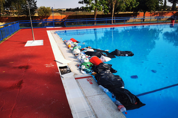 La piscina de Azuqueca de Henares sufre actos vandálicos