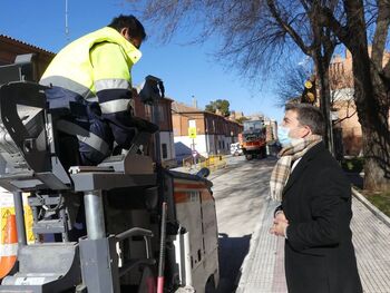 Comienza la reparación de las calles dañadas por 'Filomena'