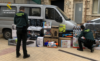 La Guardia Civil detiene a tres personas por robo en Torija