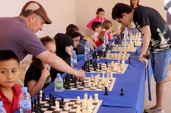 Cogolludo reivindica su Palacio Ducal con el ajedrez