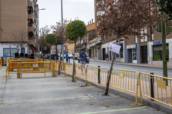 La calle Santiago Ramón y Cajal cierra hoy al tráfico