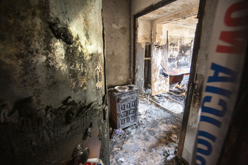 Diez años de cárcel al vecino de Guadalajara que quemó su piso