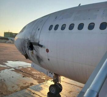 Dos cohetes impactan en el aeropuerto de Bagdad