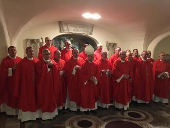 El obispo inicia la visita ‘Ad Limina’ a Roma