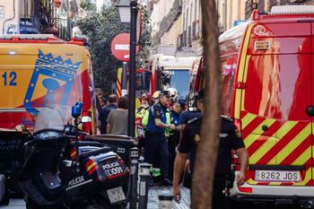 Una mujer grave tras una explosión de gas en Madrid