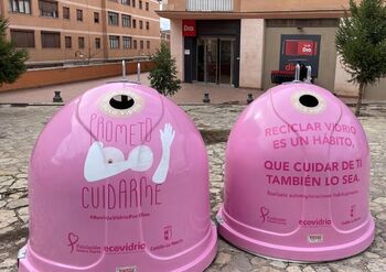 La campaña 'Recicla vidrio por ellas' llega a en Sigüenza