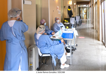 La presión hospitalaria sigue a la baja en la provincia