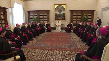 El Obispo Atilano fue recibido en audiencia por el Papa