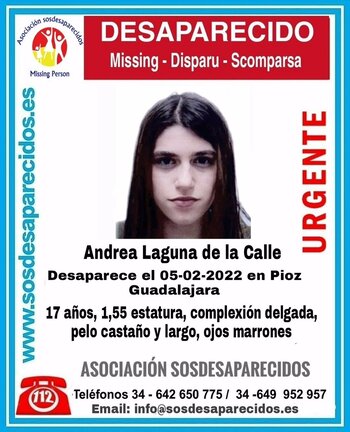 -Buscan a una joven de 17 años desaparecida en febrero en Pioz