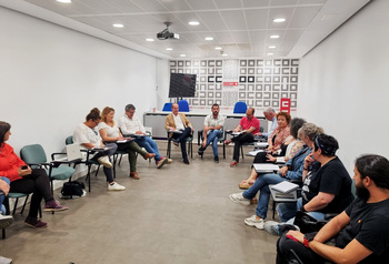 El PSOE de Guadalajara mantiene un encuentro con CCOO