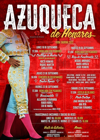 La Feria Taurina de Azuqueca tendrá novillada con novilleras