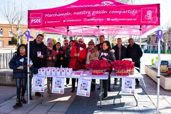 El PSOE presenta la campaña ‘Balcones por la Igualdad’