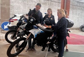 La Policía Local de Alovera incorpora dos motos eléctricas