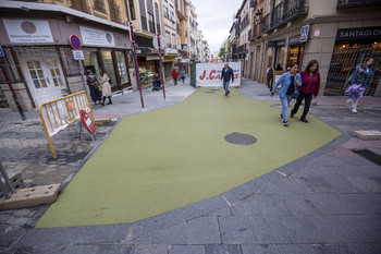 La calle ‘verde’ Miguel Fluiters genera todo tipo de opiniones