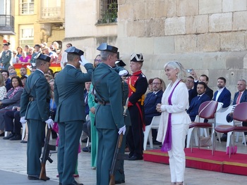 La Plaza de España acogió con éxito el día de la Guardia Civil