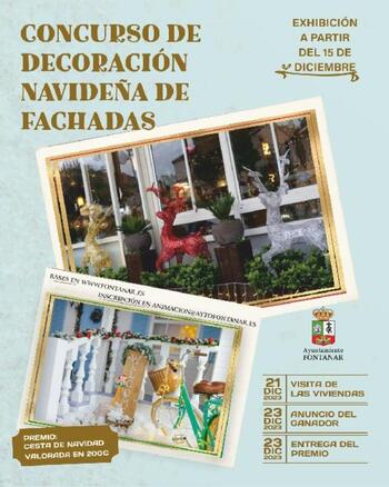 Fontanar lanza el concurso de decoración navideña de fachadas