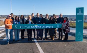 Alovera abre un nuevo puente y vía de acceso al municipio