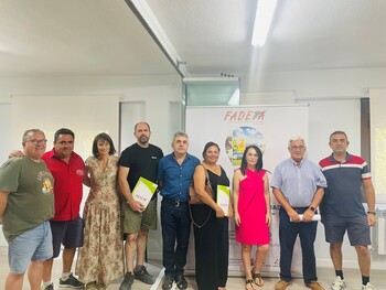 Fadeta firma nuevos contratos con emprendedores de la comarca