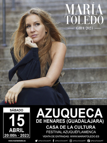 María Toledo, primera actuación del festival AzuQUÉflamenca