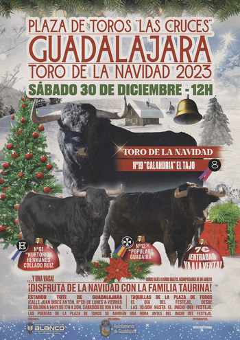 Guadalajara celebrará el “Toro de la Navidad” el sábado 30