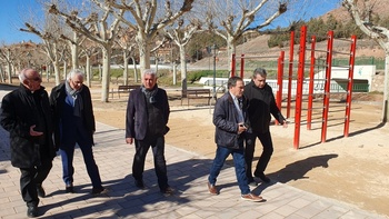 Se inaugura la reforma del Parque de la Alameda de Molina