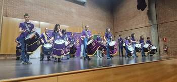 El grupo de tambores de La Pasión celebra su 30 aniversario