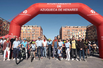 El Día de la Bicicleta de Azuqueca reunió a 1.300 personas