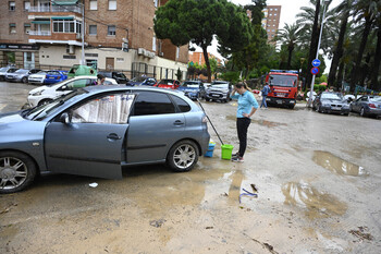 Las lluvias torrenciales inundan Alicante y Murcia