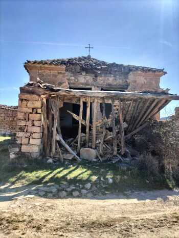 La Junta apuntalará la ermita de El Atance tras su derrumbe