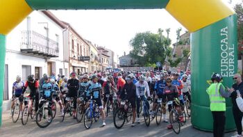 Alovera congrega a 210 participantes en la marcha cicloturista