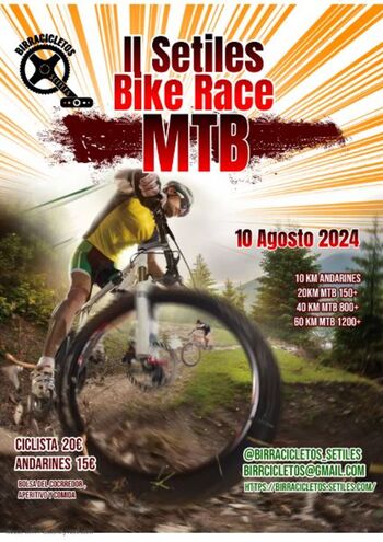 La prueba ciclista Setiles Bike Race ya tiene cartel oficial