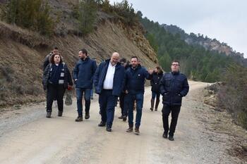 Junta y Diputación ya han mejorado 28 caminos forestales