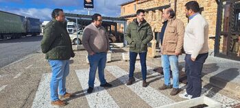 El Grupo Popular de la Diputación visita Alcolea del Pinar