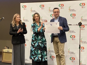Antonio Herraiz recibe el Premio 'Libertad de Expresión'